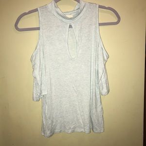 Cold shoulder top